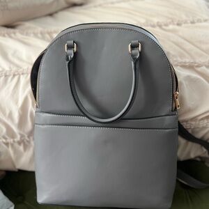 Elegant Gray Women's Backpack